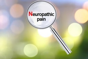 magnifying glass with neuropathic pain concept for best strains for pain